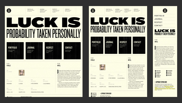 Responsive Web Design Examples