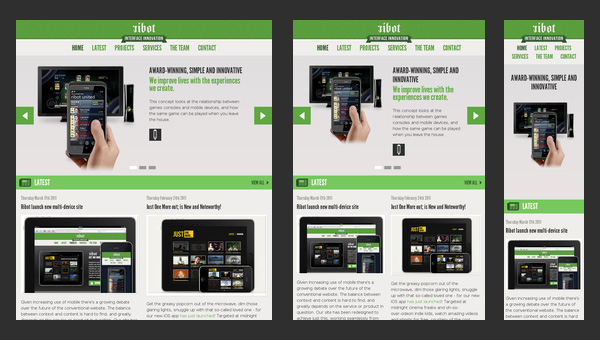 Responsive Web Design Examples